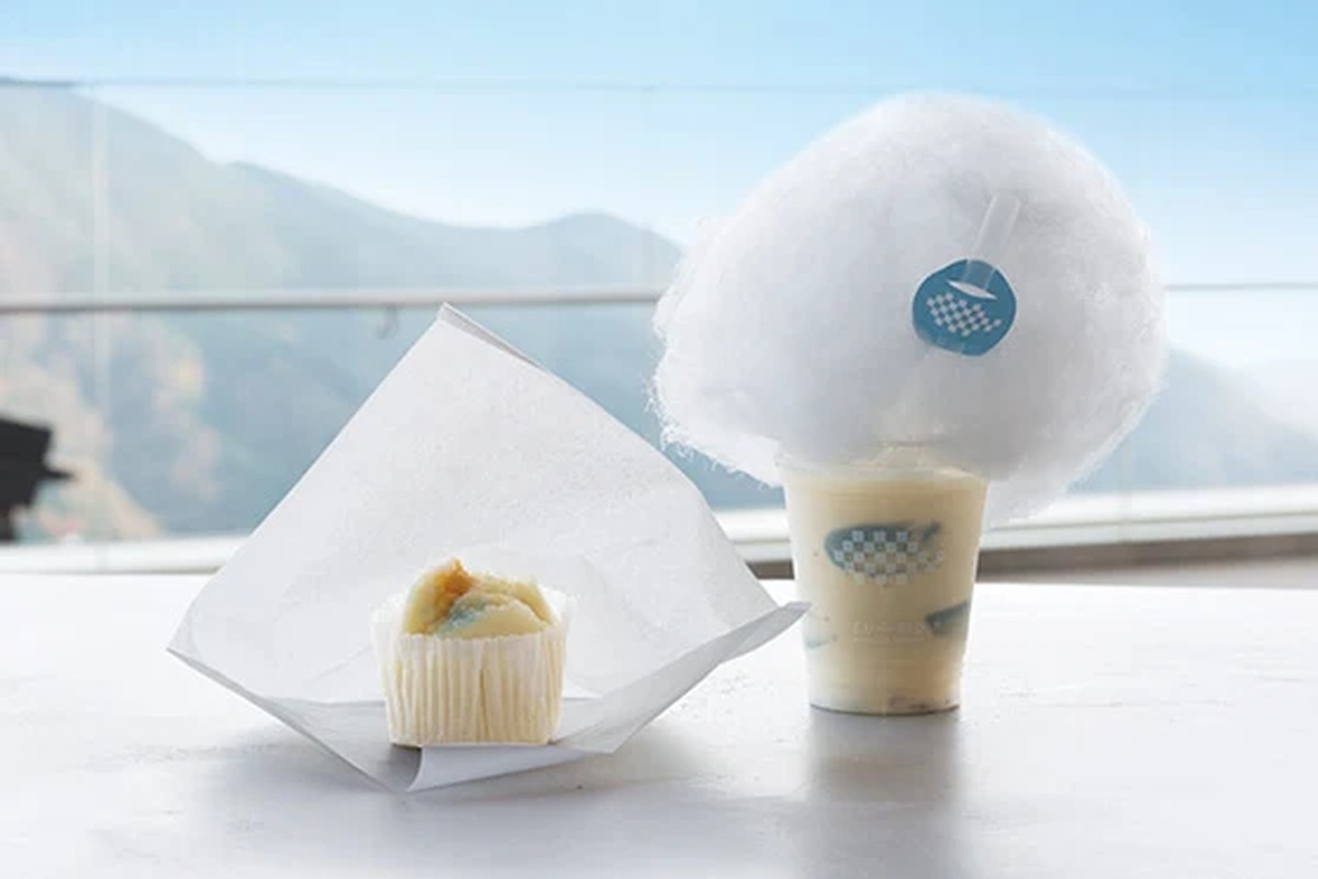 cu-mo箱根 雲をモチーフにしたオリジナルスイーツ