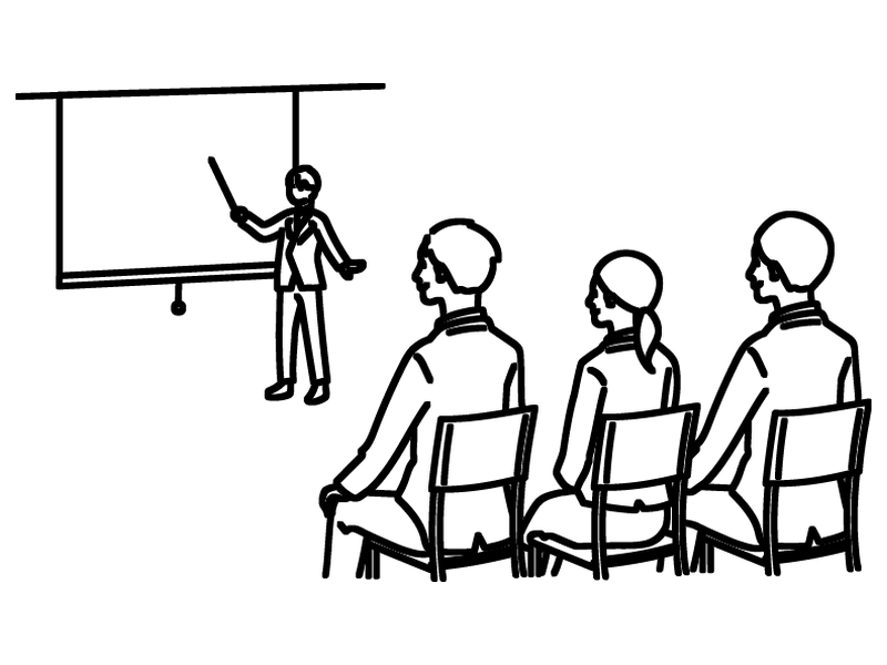 企業説明会の様子